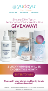 Yudoyu Giveaway Email