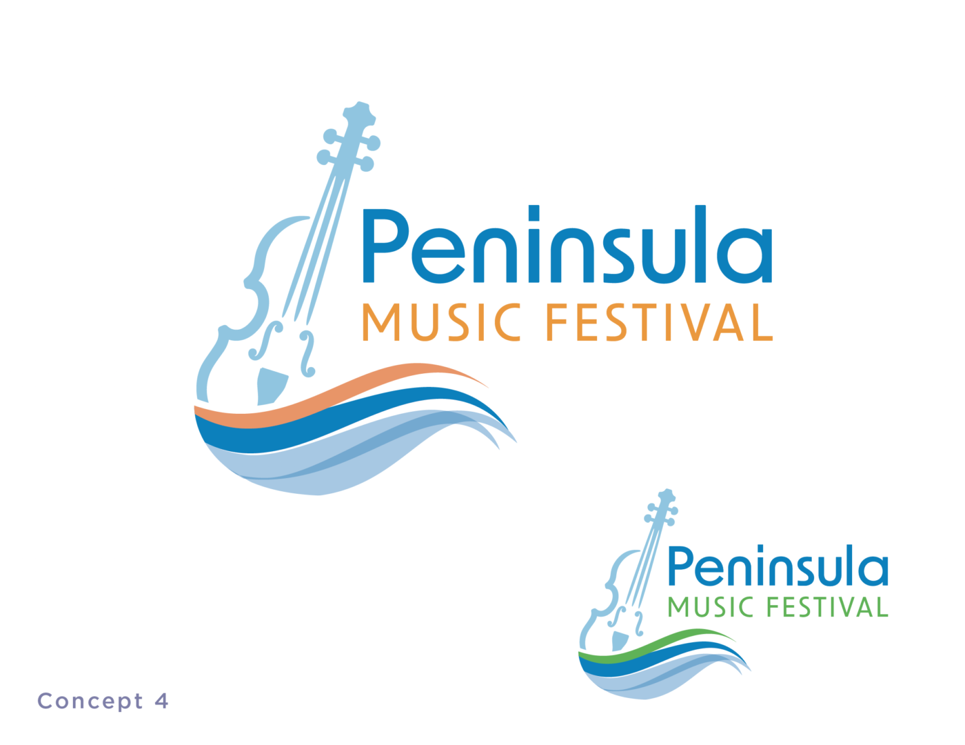 Peninsula Music Festival Brand Identity 3 Pmf concept 3