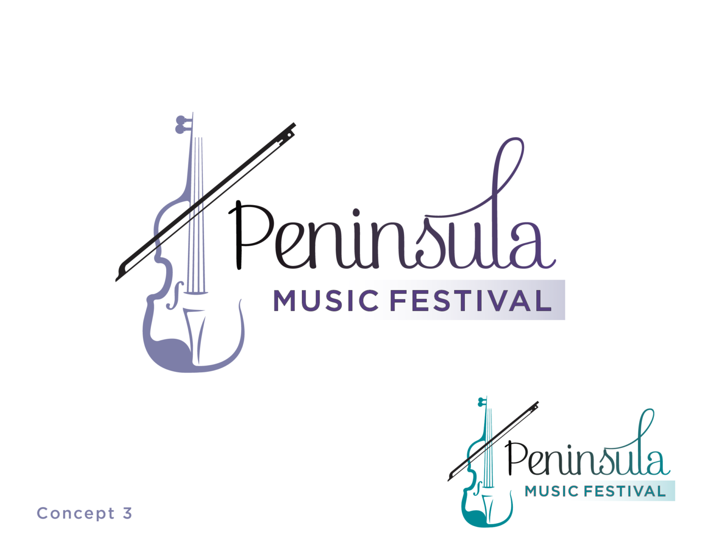 Peninsula Music Festival Brand Identity 2 Pmf concept 2