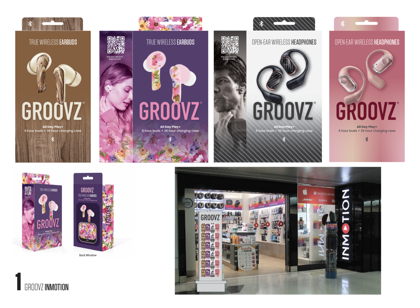 Groovz® Package Design 5 Round 2 concept 1