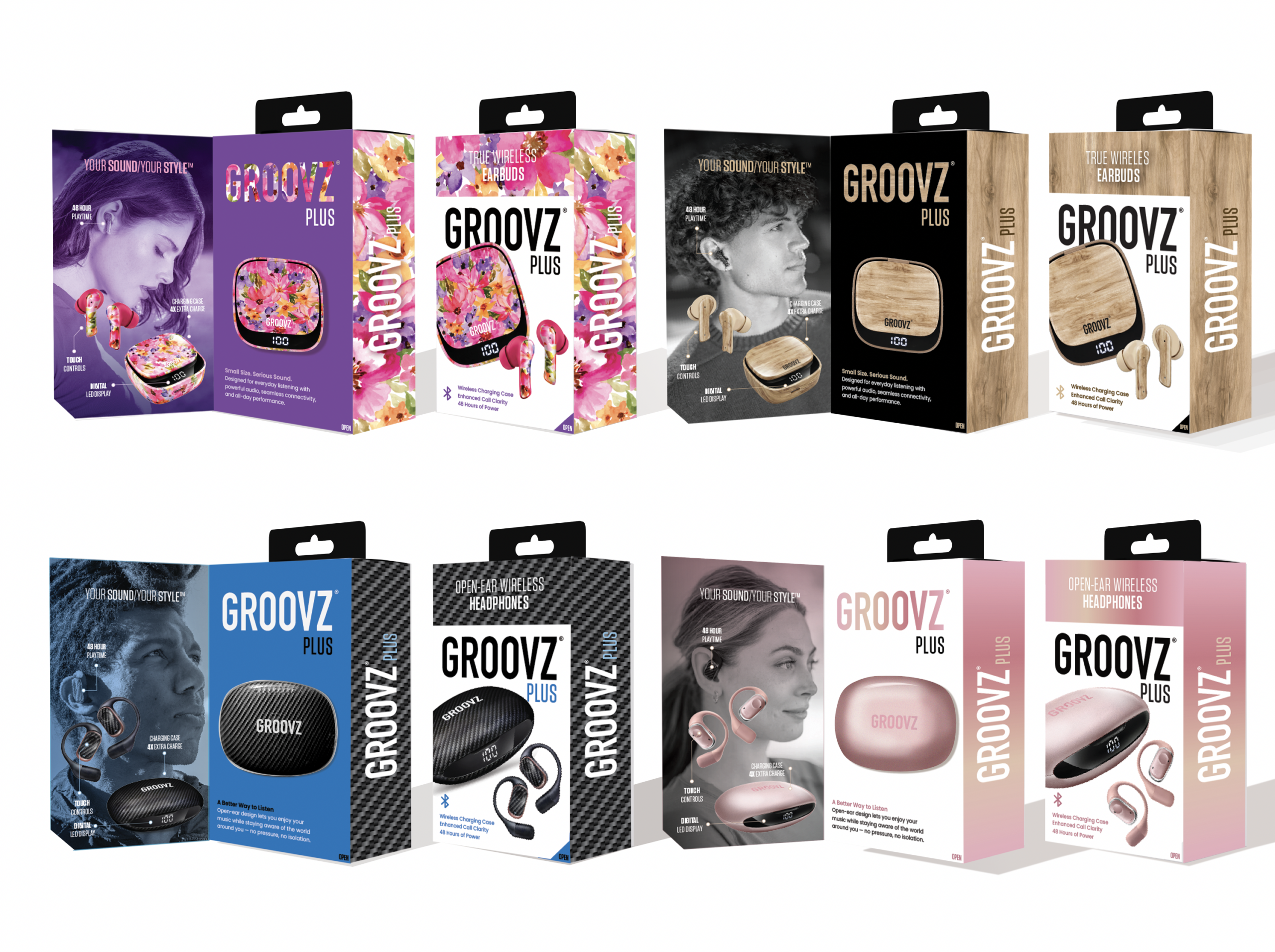 Groovz® Package Design 8 Final packaging for groovz