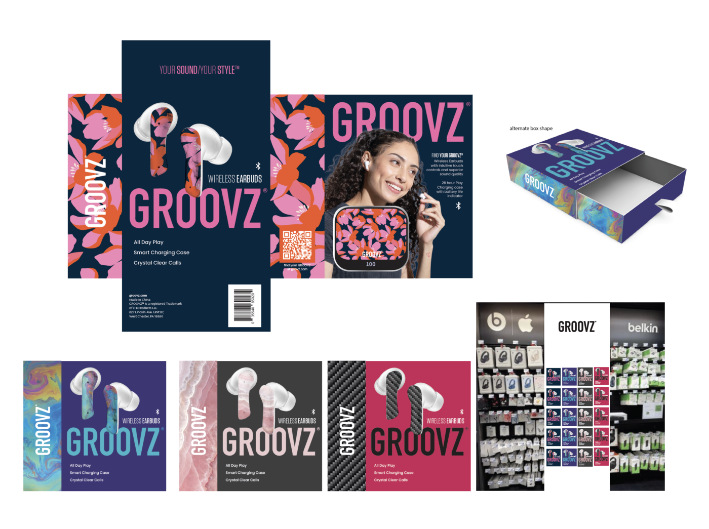 Groovz® Package Design 3 Groovz concept 4