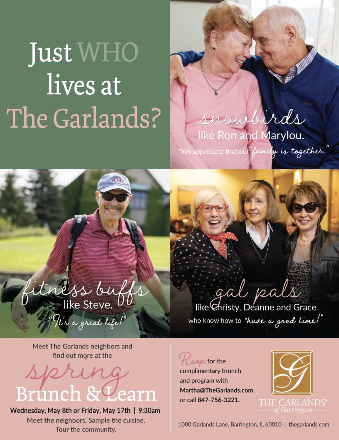 The Garlands Of Barrington 8 Who lives at thegarlands full page ad